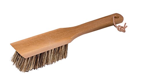 Garden Tool Brush | Oiled Beechwood Handle, 11.5 Inches