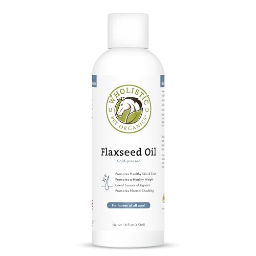 Flaxseed Oil Supplement | Organic, Omega 3 & 6, 16 fl oz