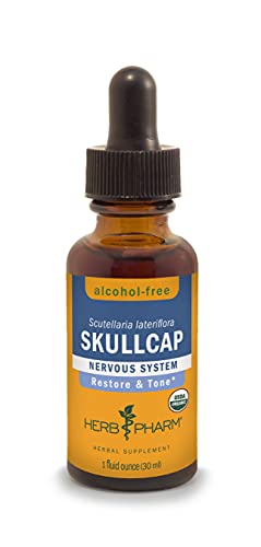 Herbal Extract | Certified Organic Skullcap, 1 fl oz