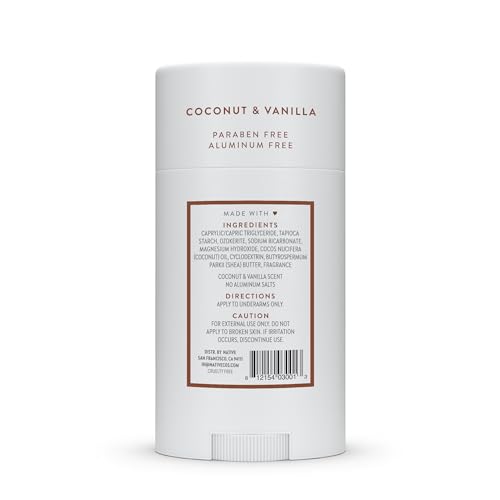 Deodorant | Naturally Derived Ingredients, Aluminum Free, Coconut & Vanilla