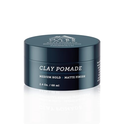 Hair Pomade | Medium Hold, Matte Finish, 2.4 Oz