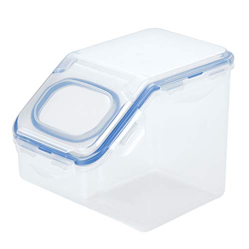 Food Storage Container | Flip-top Lid, BPA Free, Clear, 10 Cup Capacity