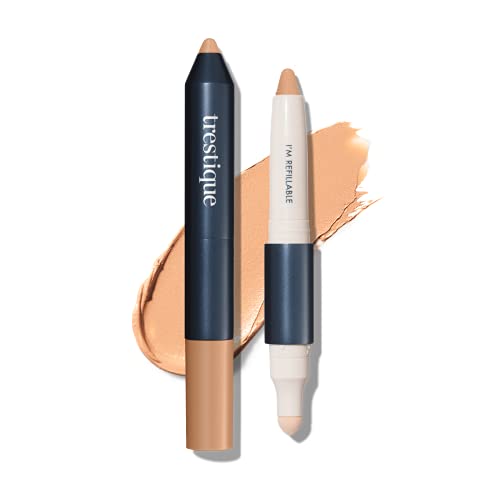 Concealer Crayon | Refillable, Built-In Blending Sponge, Sustainable