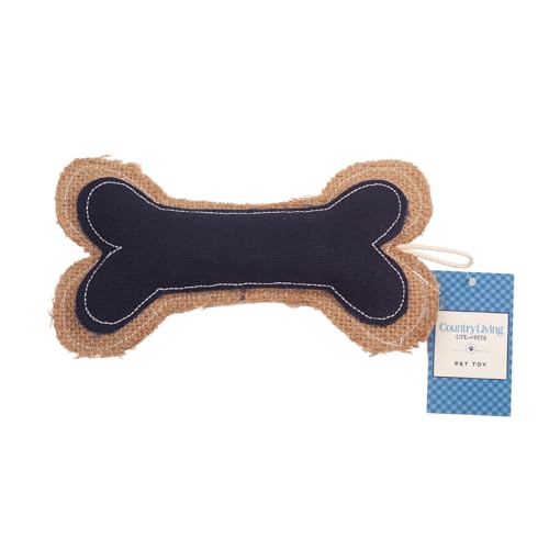 Dog Chew Toy | Durable Jean Leather & Jute, Ideal for Small to Medium Dogs