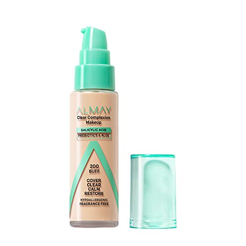 Foundation Makeup | Lightweight, Medium Coverage, Hypoallergenic, 1 fl oz.