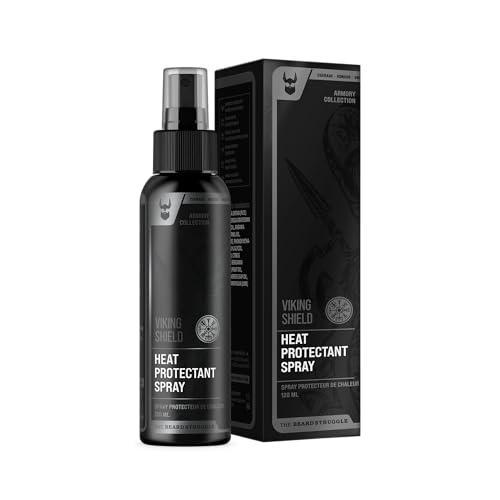 Beard & Hair Heat Protectant Spray | Protects Up to 450º F, 4 Fl Oz