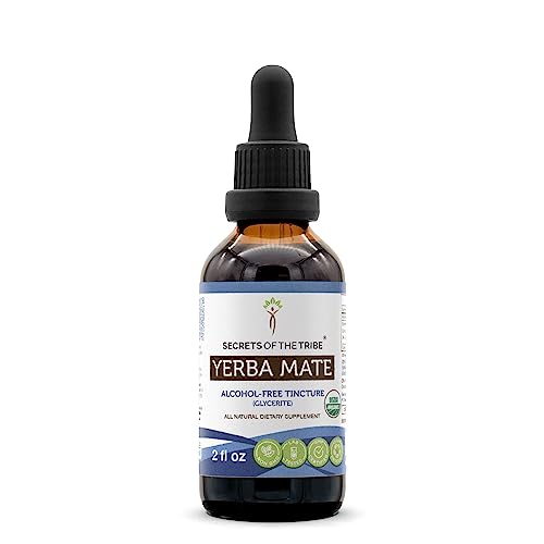 Yerba Mate Tincture | USDA Organic, Alcohol-Free Extract - 2 fl oz