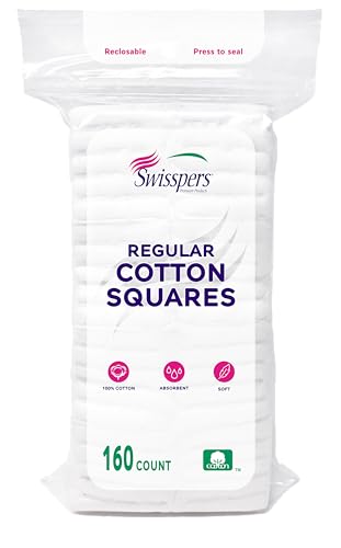 Cotton Pads | 100% Pure Cotton, 160 Count