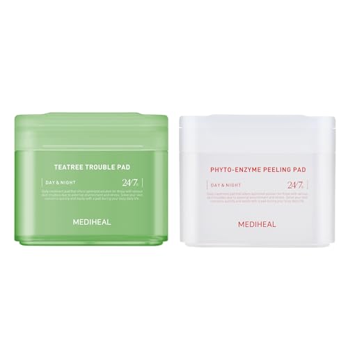 Face Toner Pads | Soothing for Acne Prone Skin, Exfoliating Enzyme Formula