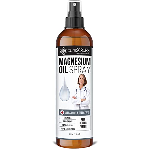 Magnesium Oil Spray | 100% Natural, Rapid Absorption, Skin Application