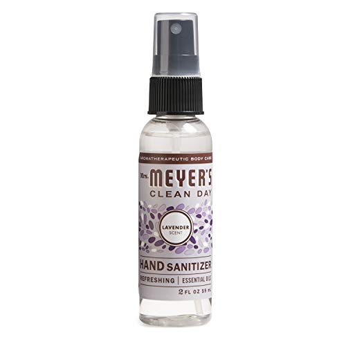 Hand Sanitizer Spray | Travel Size, 2 oz, Removes 99.9% of Bacteria, Lavender Scent