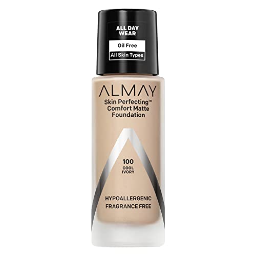 Foundation | Hypoallergenic, Fragrance Free, Cool Ivory - 1 fl oz.