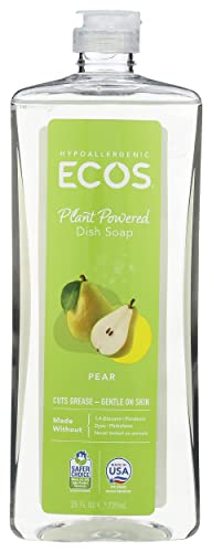 Dish Soap | Natural Pear Scent, 25 Fl Oz