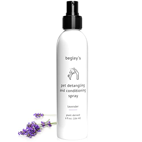 Pet Detangling Spray | Essential Oil Scented, 8 oz, For Dogs & Cats