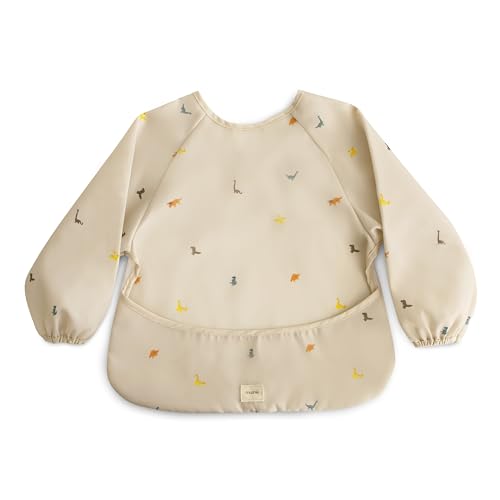 Infant Bib | No-Mess, Water-Resistant Material, Adjustable Size for 6-24 Month Olds