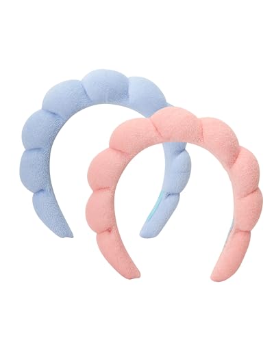 Hair Band | 2 Pack, Microfiber, Perfect for Skincare and Showers