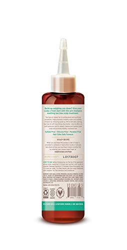 Soapbox Scalp Treatment, Soothing Treatment with Tea Tree Oil & Hyaluronic Acid to Sooth Irritated, Itchy, Sensitive Scalp and Hydrate Hair Vegan, Cruelty, Paraben, Gluten and Sulfate Free, 5oz