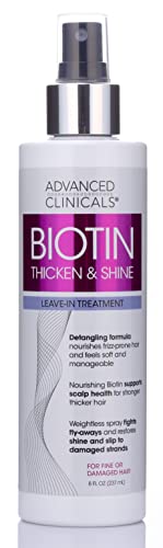 Hair Treatment Spray | Biotin Infused, Strengthens and Restores Shine