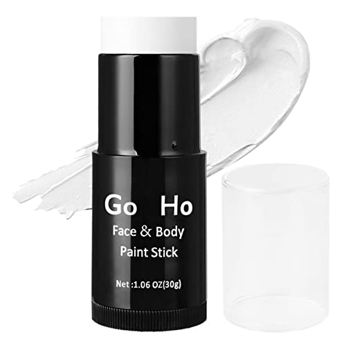 Body Paint Stick | Full-Coverage Waterproof, Clown White