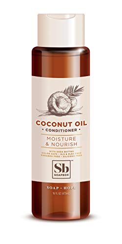 Soapbox Moisture & Nourish Coconut Oil Conditioner - 16 oz