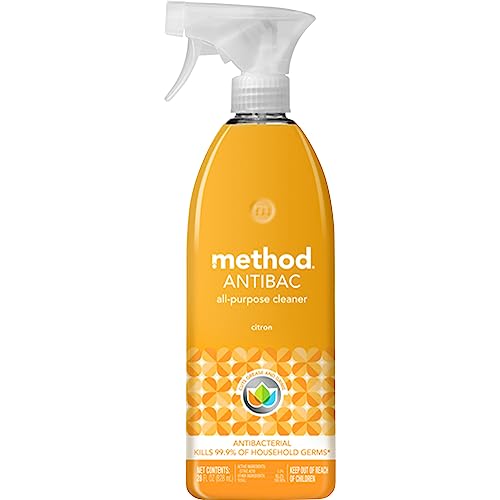 All-Purpose Cleaner Spray | Antibacterial, Citron Scent, Kills 99% of Household Germs, 28 Fl Oz