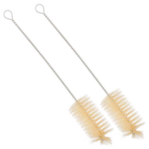 Baby Bottle Brush | Set of 2, 16-Inches, Flexible Wire Handle