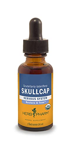 Herbal Extract | Certified Organic Skullcap, 1 oz.