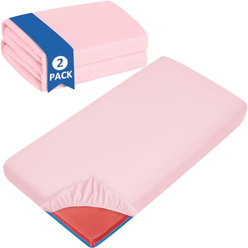 Nap Mat Sheet | 2 Pack, 24" x 48", Soft & Breathable for Toddler Beds