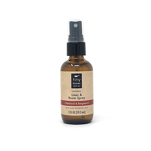 Linen & Room Spray | Patchouli & Bergamot, Handmade Natural - 2 fl oz