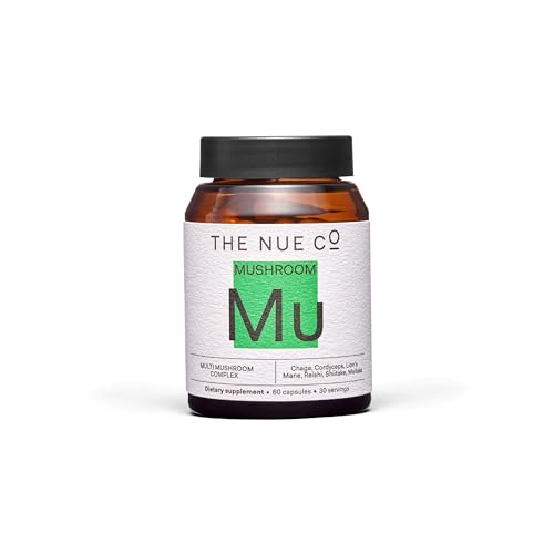 Mushroom Supplement | Focus & Energy Support, Vegan, Gluten Free, 30 Capsules