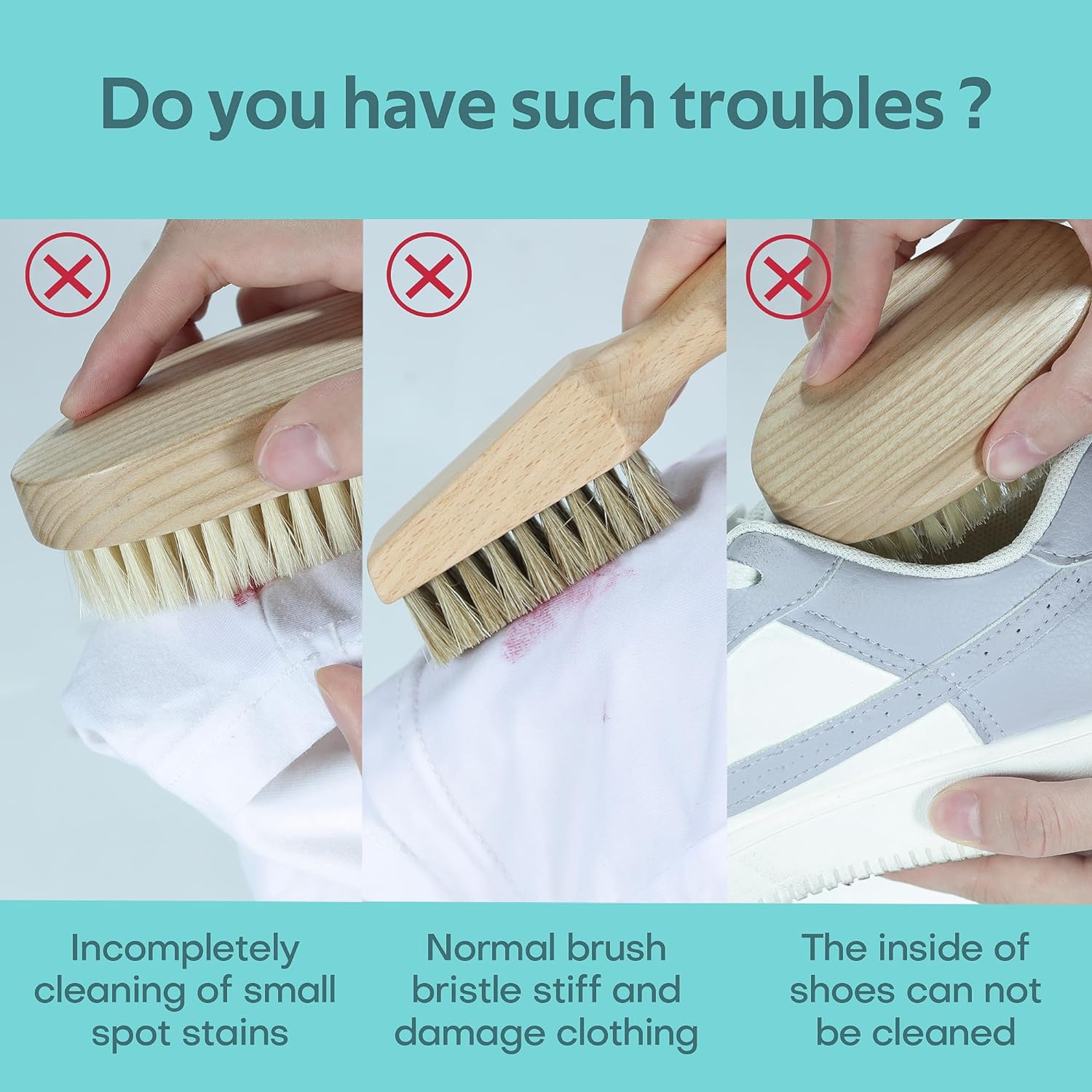 Carpet Brush | Ergonomic Handle, Durable Bristles