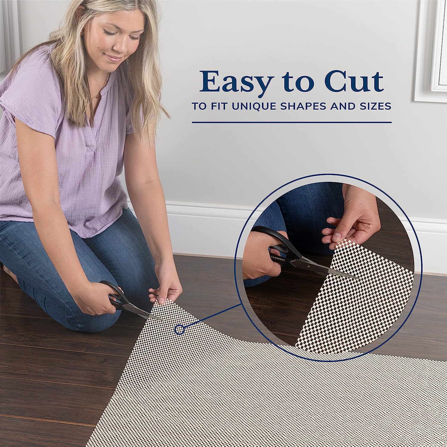 Carpet Pad | Non-Slip, 2x3 ft