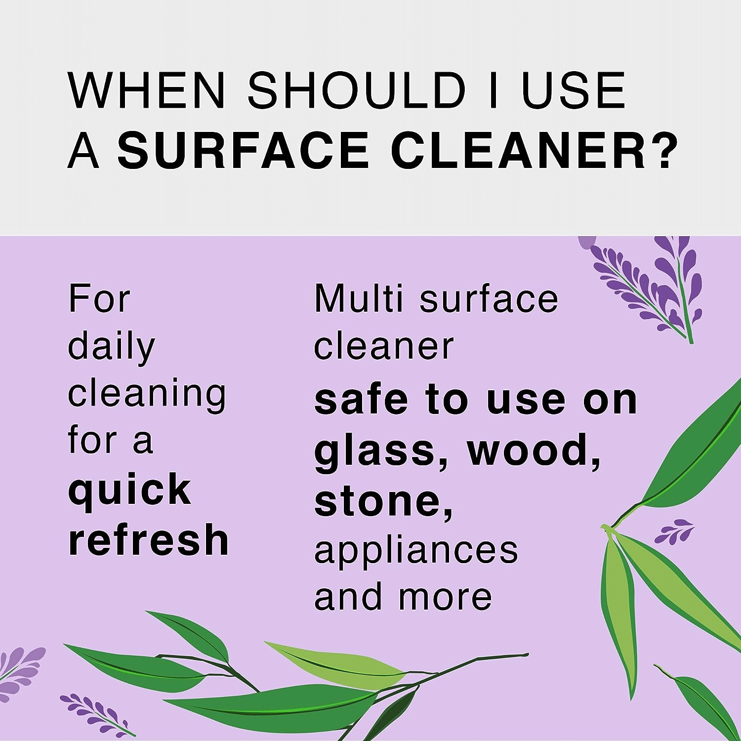 Multi Surface Cleaner Concentrate - Lavender & Eucalyptus | 4oz