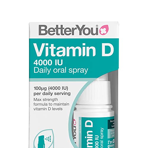 Vitamin D Oral Spray | D3 Supplement, Natural Peppermint Flavor