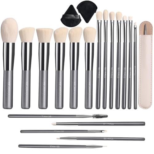 Makeup Brush Set | 21 Pcs, Synthetic Bristles, Professional Quality