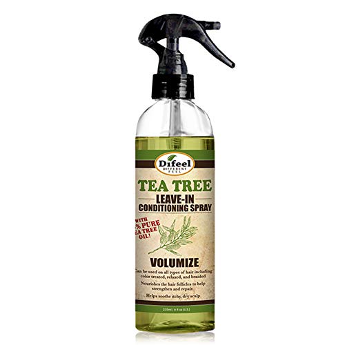 Leave-In Conditioning Spray | 100% Pure Tea Tree Oil, 6 Ounce