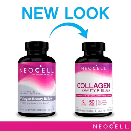 Collagen Supplement | With Hyaluronic Acid, Biotin, 150 Tablets