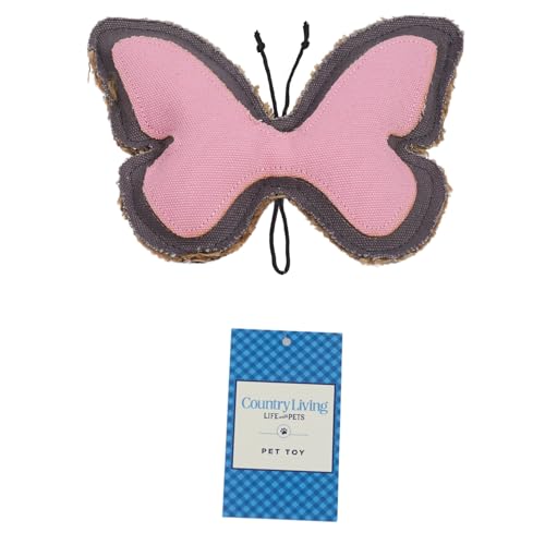 Dog Toy | Butterfly-Shaped, Eco-Friendly, Durable, Perfect for Chewing and Fetching