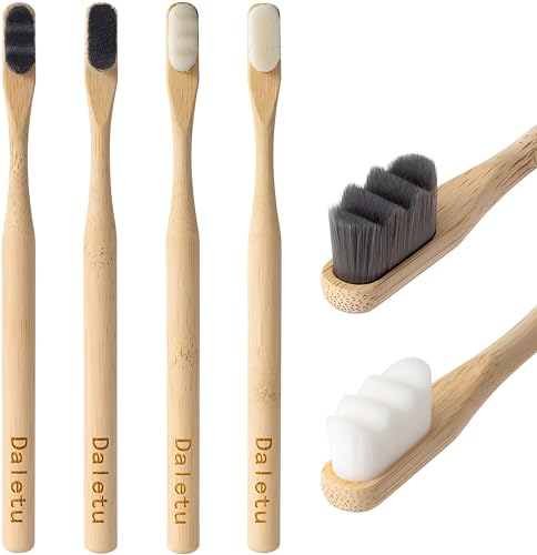 Toothbrush | Biodegradable, Extra Soft Bristles, 4 Pack