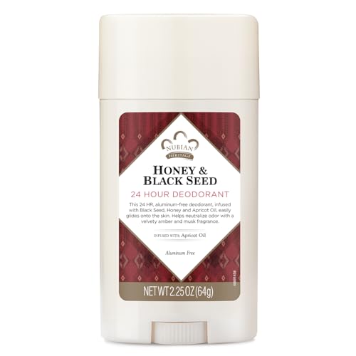 Deodorant | Aluminum-Free, Honey & Black Seed, 2.25 oz