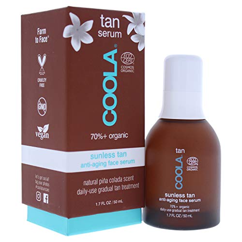 Self Tanner Face Serum | Anti-Aging, Vegan, Infused with Hyaluronic Acid