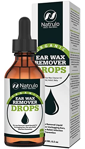 Ear Wax Removal Drops | Natural Cleaner for Kids, Adults, and Babies