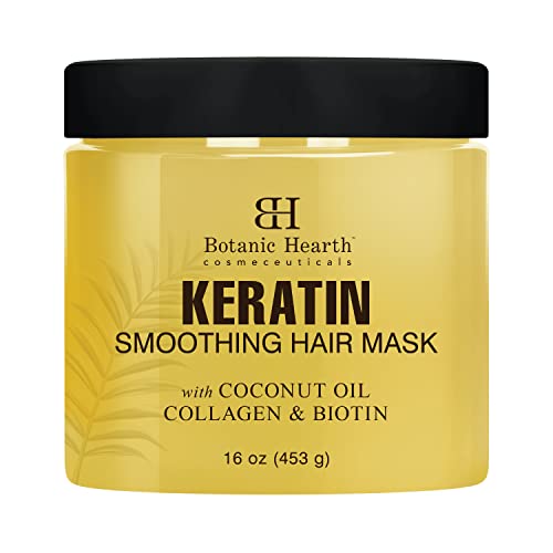 Hair Mask | Biotin, Collagen, Coconut Oil, 16 oz