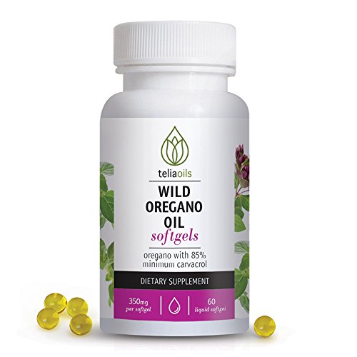 Oregano Oil Softgels | High Carvacrol, 60 Count