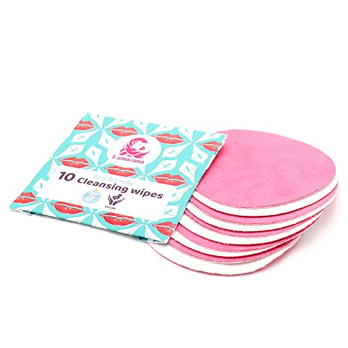 Cleansing Face Wipes | Set of 10, Zero Waste, Reusable