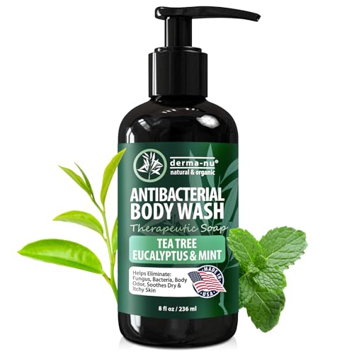 Antibacterial Body Wash | Tea Tree, 8 oz, Suitable for All Skin Types