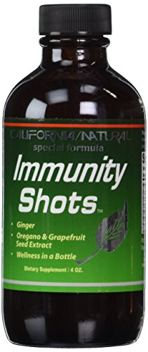 Immune Support Shots | Opti-Zinc, Organic Ginger Root, Oregano Oil - 4 oz.