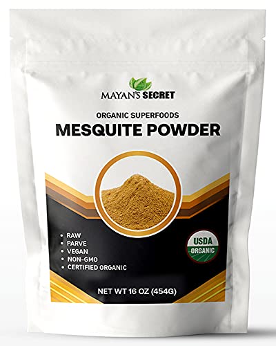 Mesquite Powder | USDA Certified, Non-GMO, Vegan, 16 Ounces