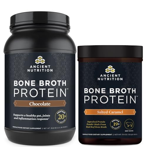 Protein Powder | Chocolate, Salted Caramel, 60 Servings Total