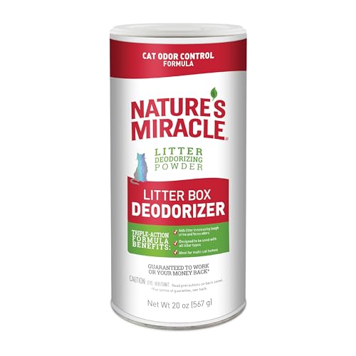 Litter Box Deodorizer | 20 Ounces, Cat Odor Control Formula